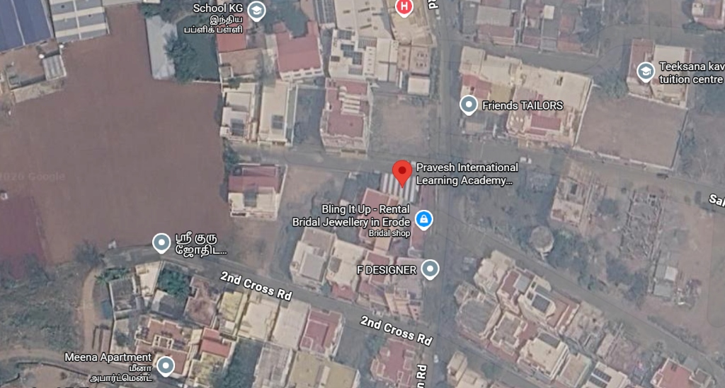 PILA School Thindal Satellite View